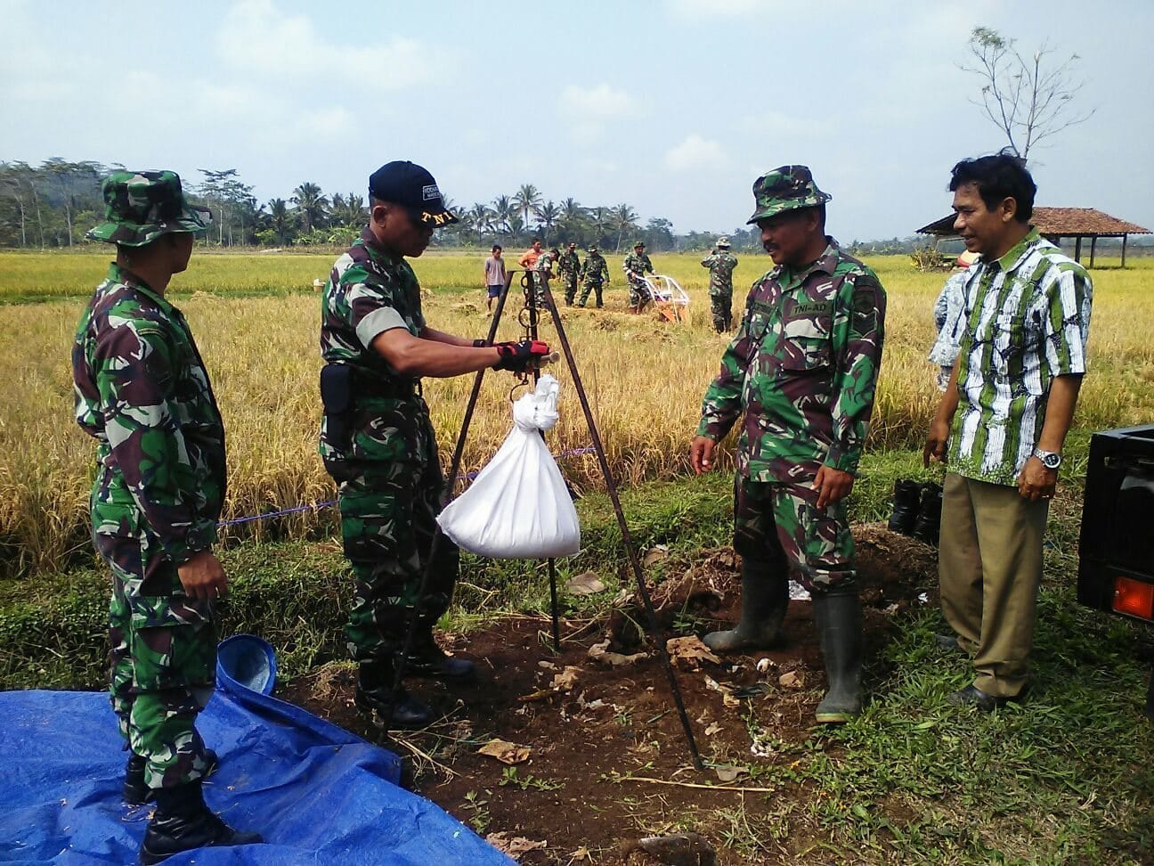 Demplot Koramil Grabag Panen