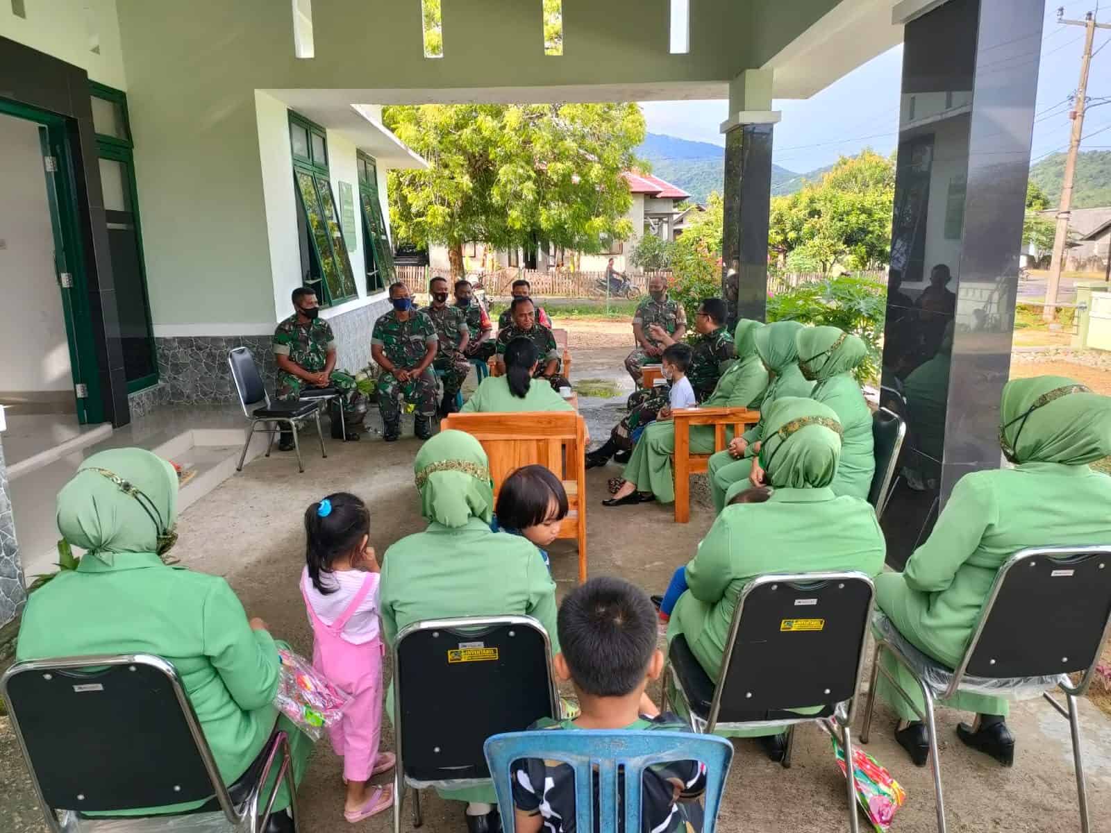 Kunker Dan Silaturami Dandim Sb Datangi Dua Koramil Jajaran