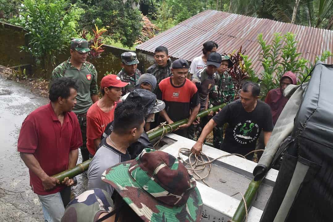 Kodim 0707 Wonosobo Renovasi Makam Pencipta Logo Persit