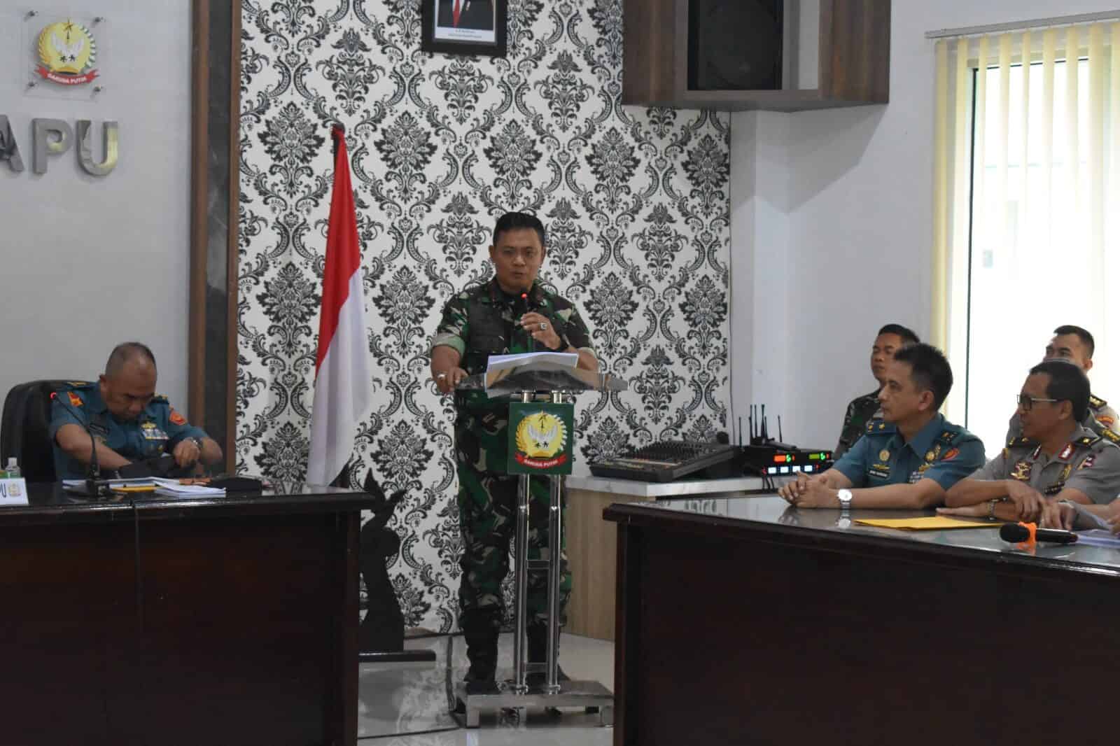 Danrem 042 Gapu Terima Peserta SSDN Program Dikreg Aangkatan LXV