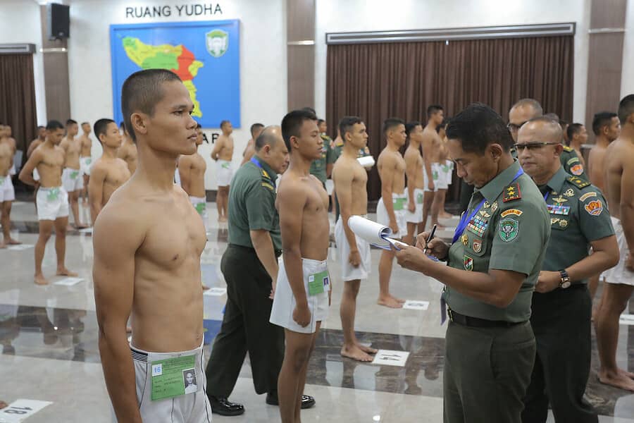 Pangdam Im Pimpin Sidang Pantukhir Tamtama Pk Tni Ad Reguler Dan