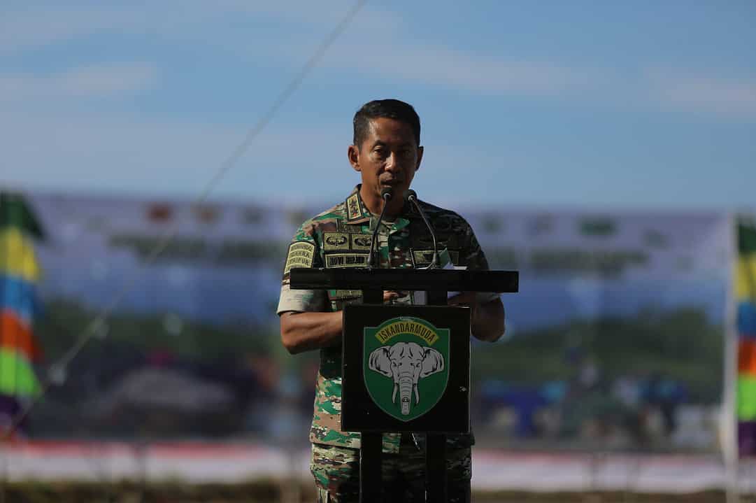 Pangdam Im Mengikuti Acara Puncak Penanaman Mangrove Nasional Secara