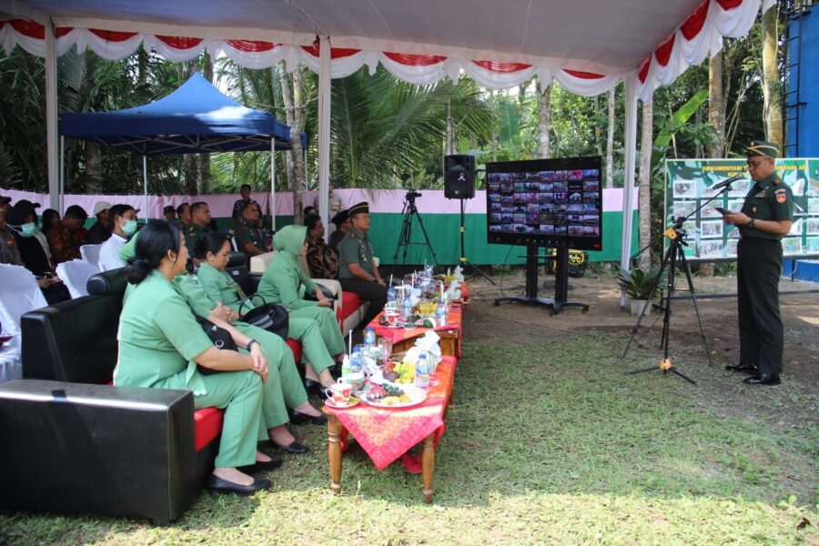 Program Tni Ad Manunggal Air Bersih Di Girikerto Resmi Dibuka