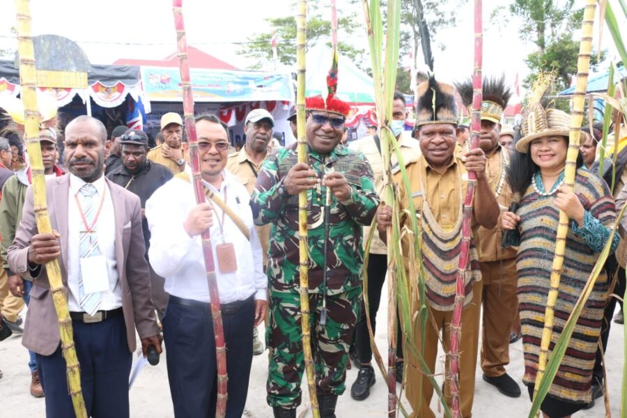 Dandim 1702 Jayawijaya Hadiri Pameran Pembangunan Papua Pegunungan