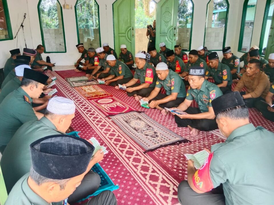 Kodim 1002 HST Lakukan Doa Bersama Sambut HUT Ke 78 Kemerdekaan