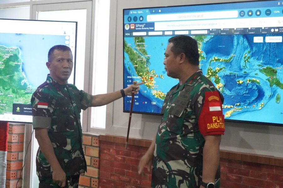 Pangdam II Sriwijaya Cek Kesiapan Satgas Korem 042 Gapu