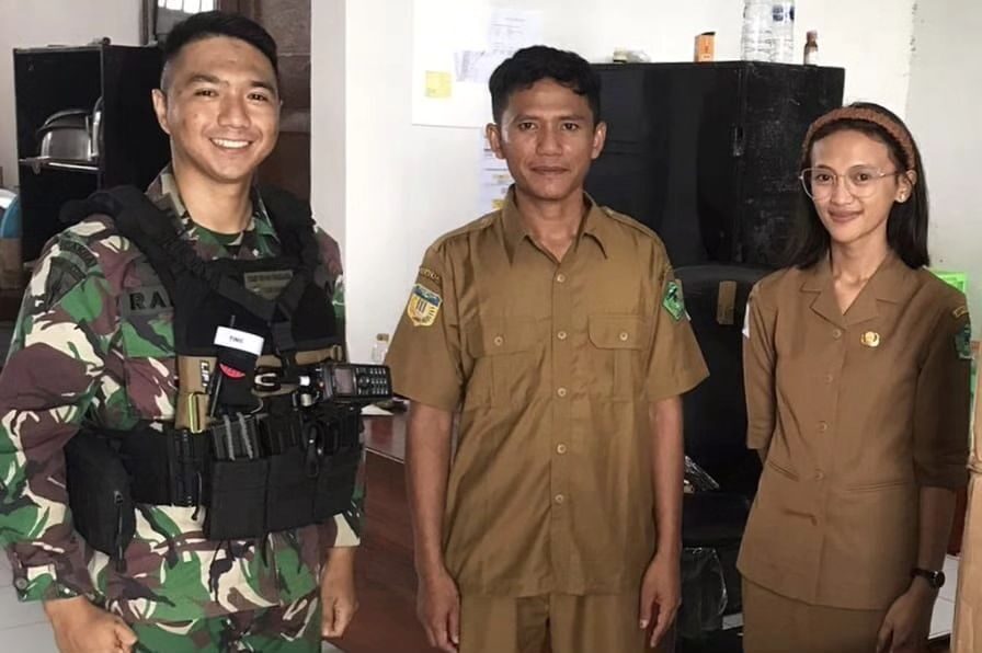 Peduli Kesehatan Satgas Mobile Yonif 411 Kostrad Bersinergi Dengan