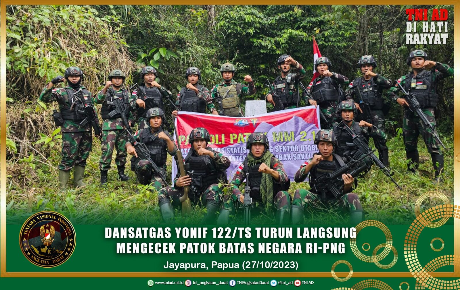 Kodam Xvii Cenderawasih Tni Angkatan Darat