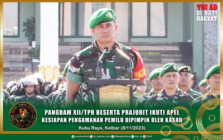 Kodam Xii Tanjungpura Tni Angkatan Darat