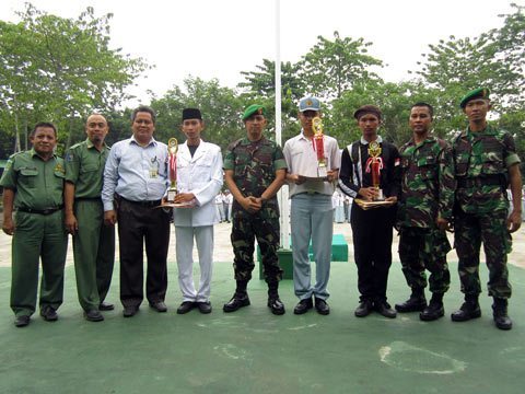 TNI AD - KODIM 1002/BRB SELENGGARAKAN LOMBA PBB