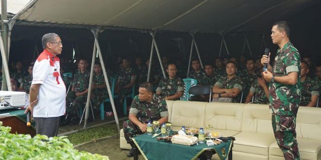 dampak narkoba bagi keluarga Prajurit Satuan Jajaran Divif 1 Kostrad Terima Sosialisasi 