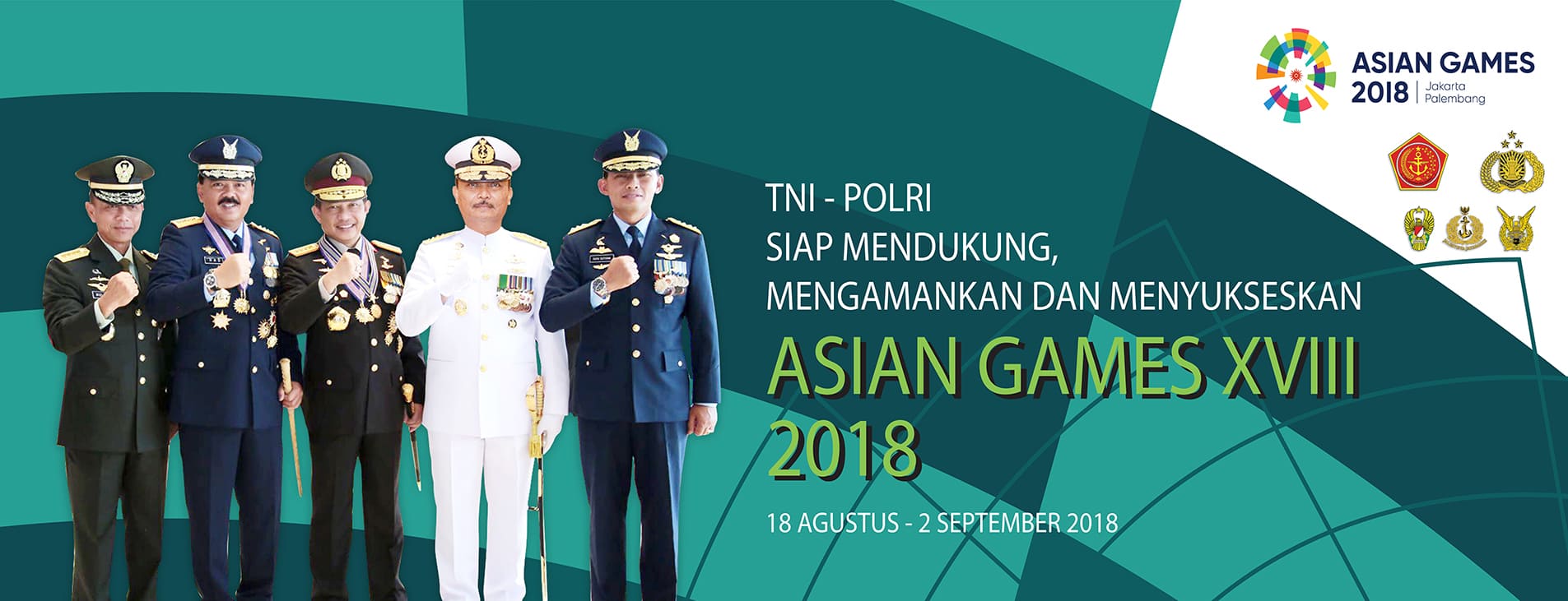 Spanduk TNI – POLRI 2(6x2m)
