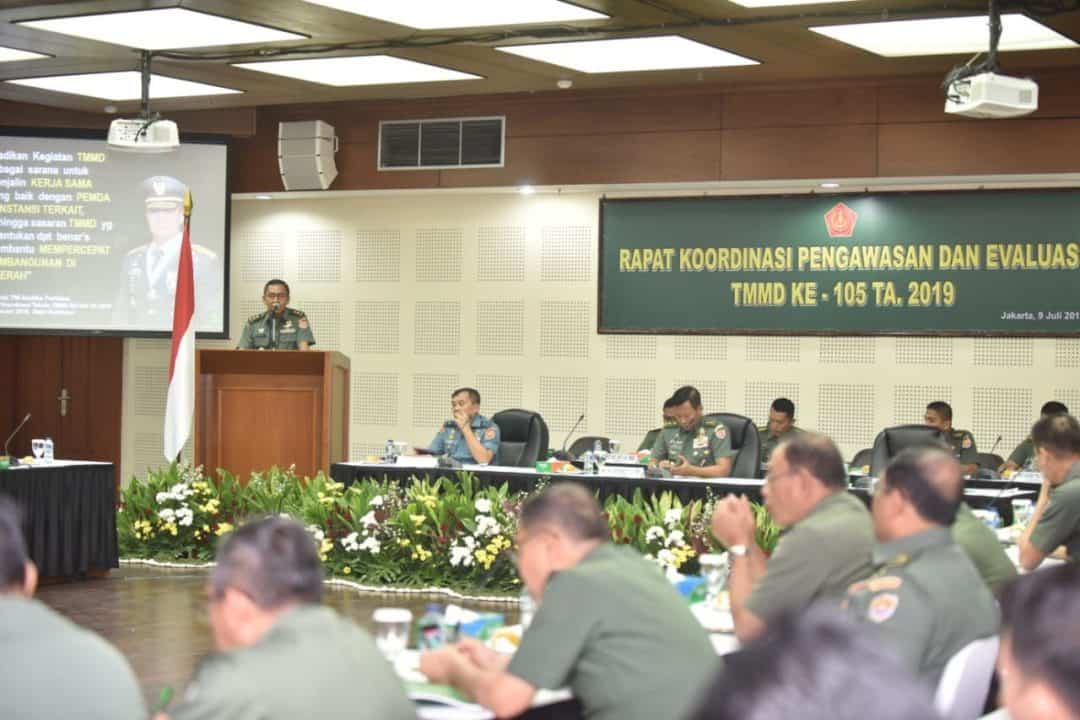 Wahana Kontribusi Bantu Percepatan Pembangunan, TNI AD Terjunkan 39 Pati Awasi TMMD 105 Wahana Kontribusi Bantu Percepatan Pembangunan, Tni Ad Terjunkan 39 Pati Awasi Tmmd 105
