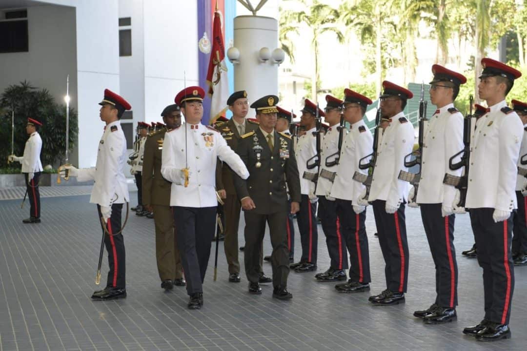 Kunjungan Kasad Ke Pejabat Militer Dan Menhan Singapura, Pererat Kerja Sama Dan Perkuat Stabilitas Kawasan