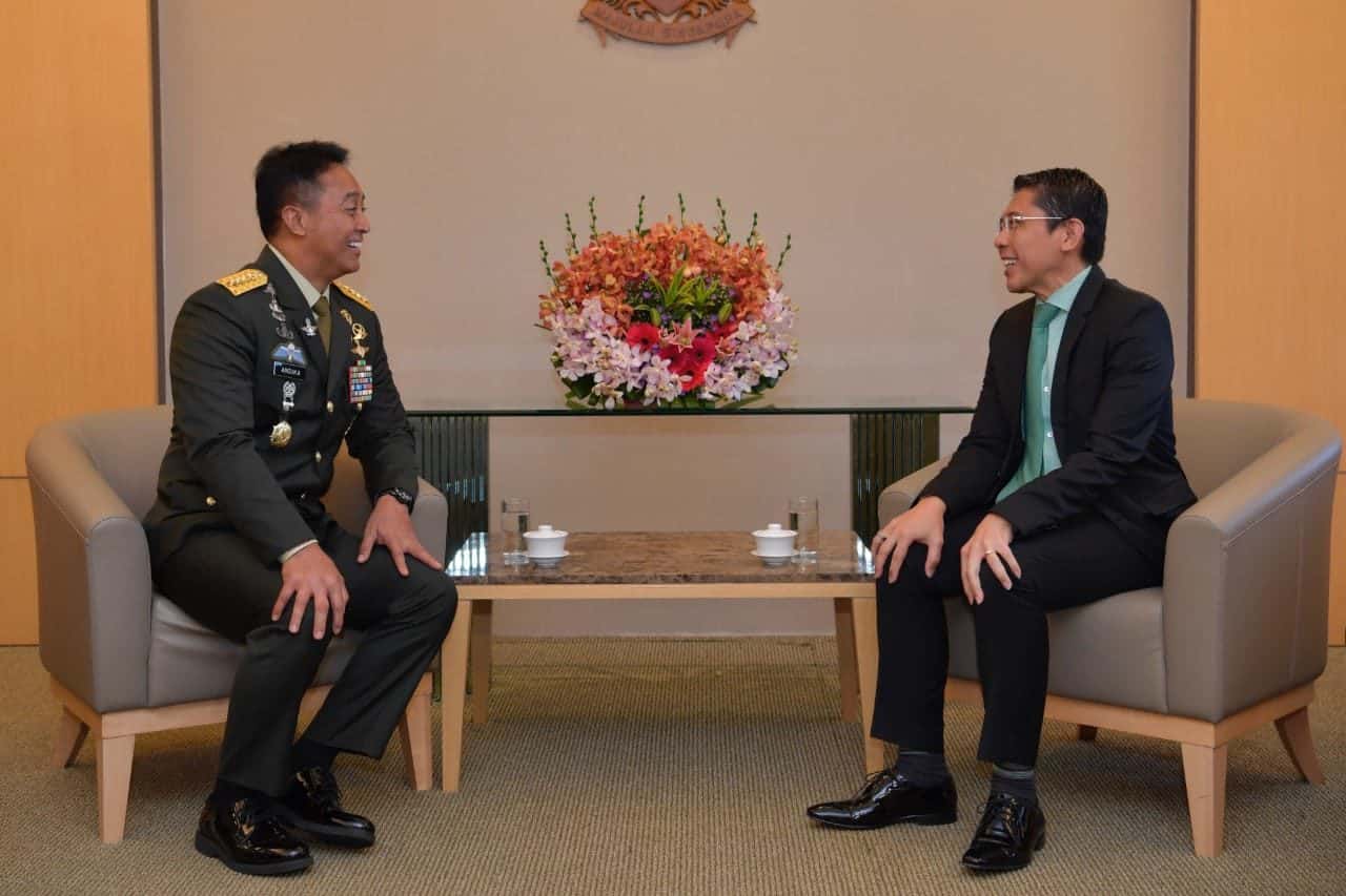 Kunjungan Kasad Ke Pejabat Militer Dan Menhan Singapura, Pererat Kerja Sama Dan Perkuat Stabilitas Kawasan