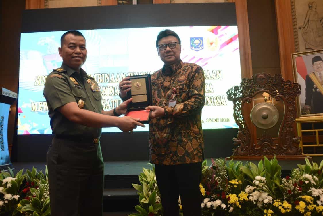 Perkuat Ketahanan Nasional, Tni Ad Dan Kemendagri Optimalkan Pusdik Wawasan Kebangsaan
