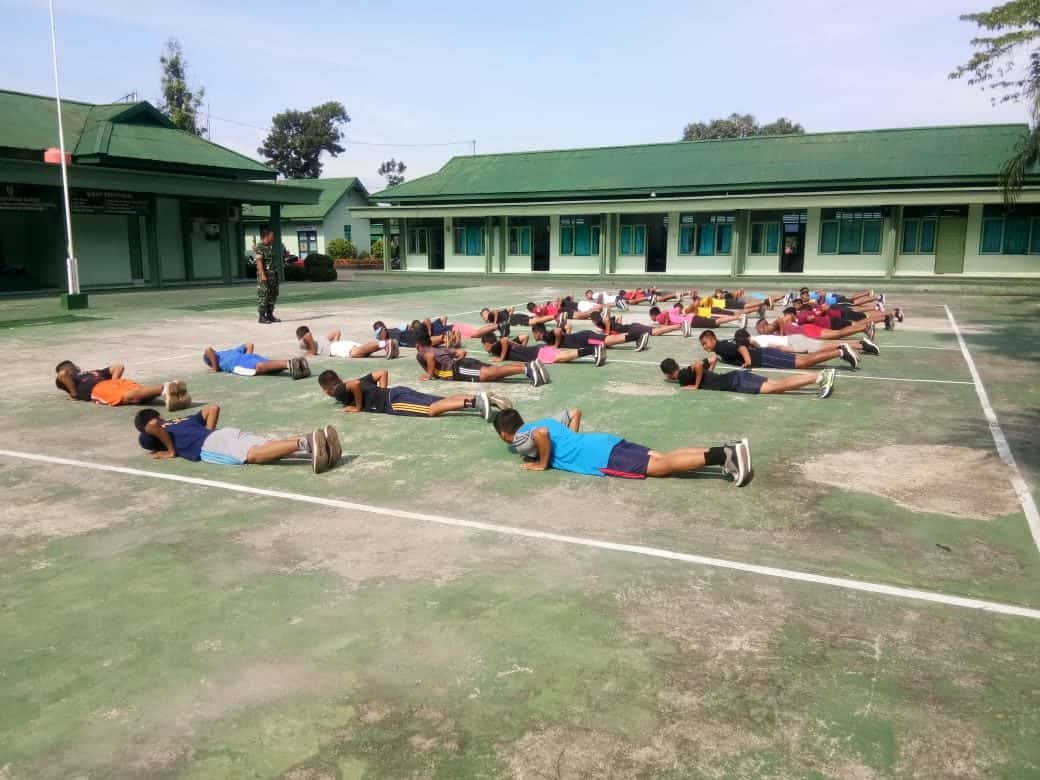 Siapkan Putra Daerah Jadi Calon Prajurit, Kodim Barabai Latih 48 Calon Caba Pk Tni Ad