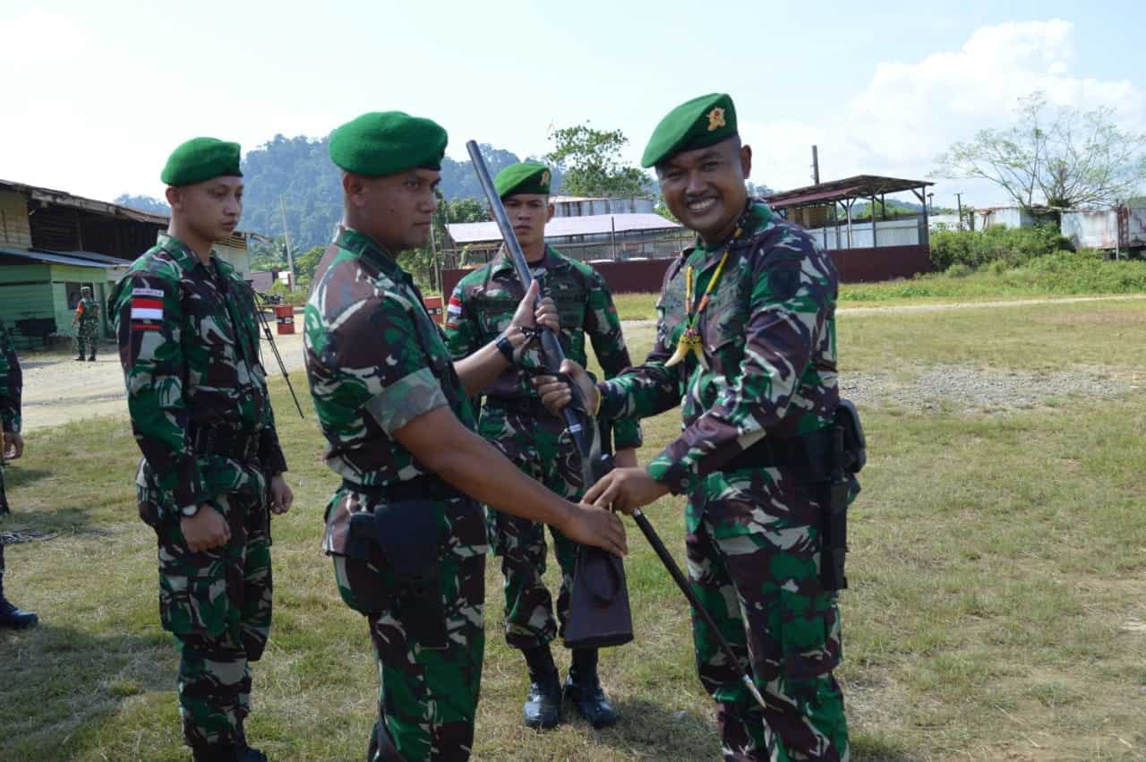 Satgas Pamtas Ri-malaysia, Wilayah Mahakam Ulu Diserahterimakan, Satgas Yonif 303 Siap Ditugaskan