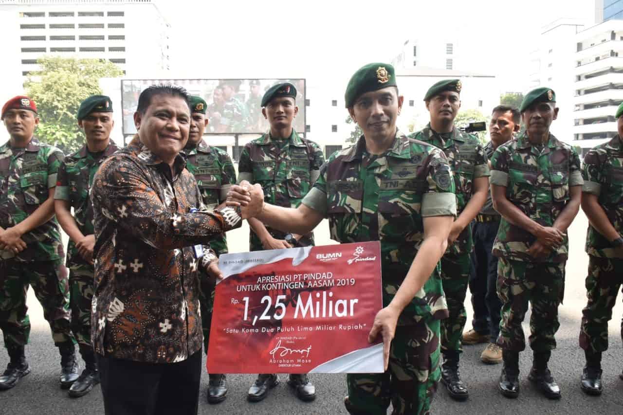 Juara Aasam 12 Kali Berturut-turut, Petembak Tni Ad Dapatkan Apresiasi Dari Pt Pindad