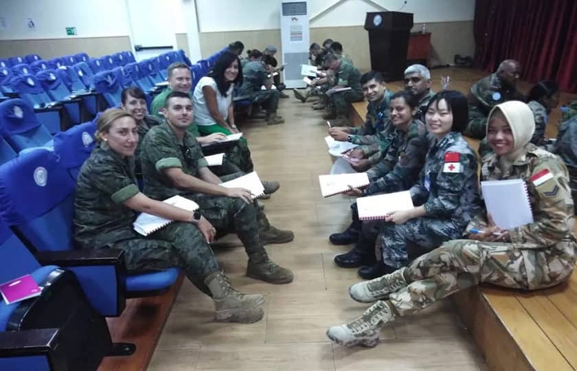 Sempu Unifil Kirim Sertu (k) Dhita Naibaho Ikuti Latihan Military Task Forces