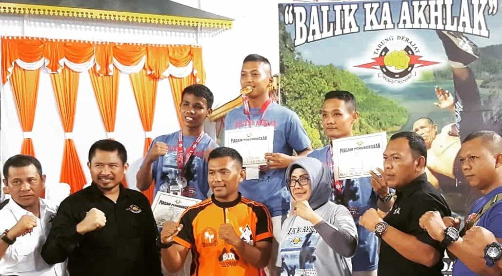 Raih Emas Kejurda Tarung Derajat Riau 2019, Prada Ilham Ikuti Pra Pon 2019