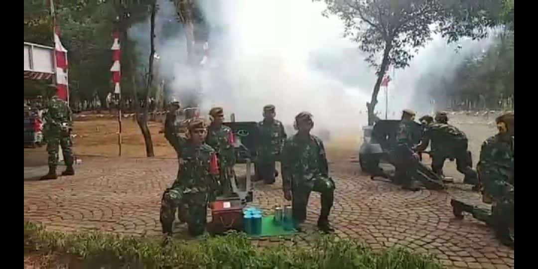 Jarang Diungkap, Dentuman Meriam Yonarmed 7/GS Tandai Detik-Detik Proklamasi