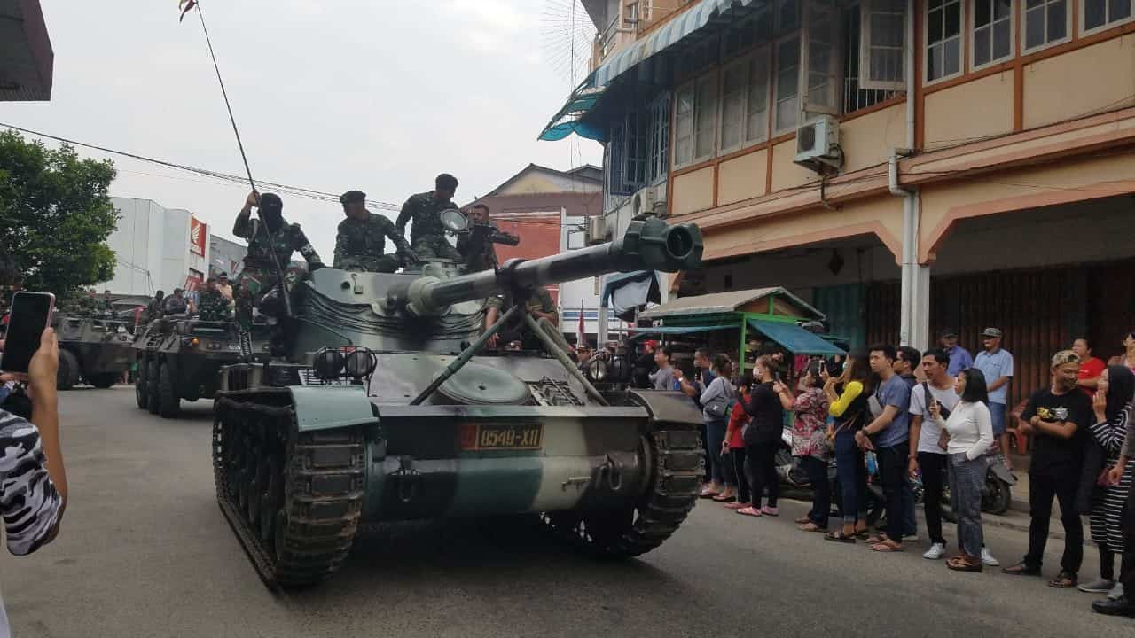 Karnaval dan Pameran Alutsista di Singkawang, Tumbuhkan Kebanggaan dan Cinta Tanah Air