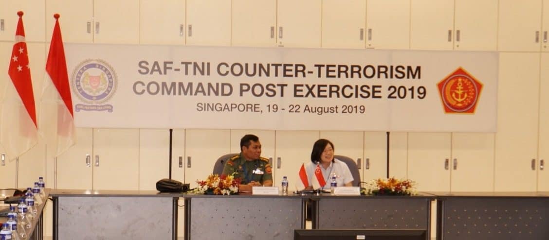 TNI-SAF Gelar Latma Counter Terrorism Command Post Exercise Tahun 2019