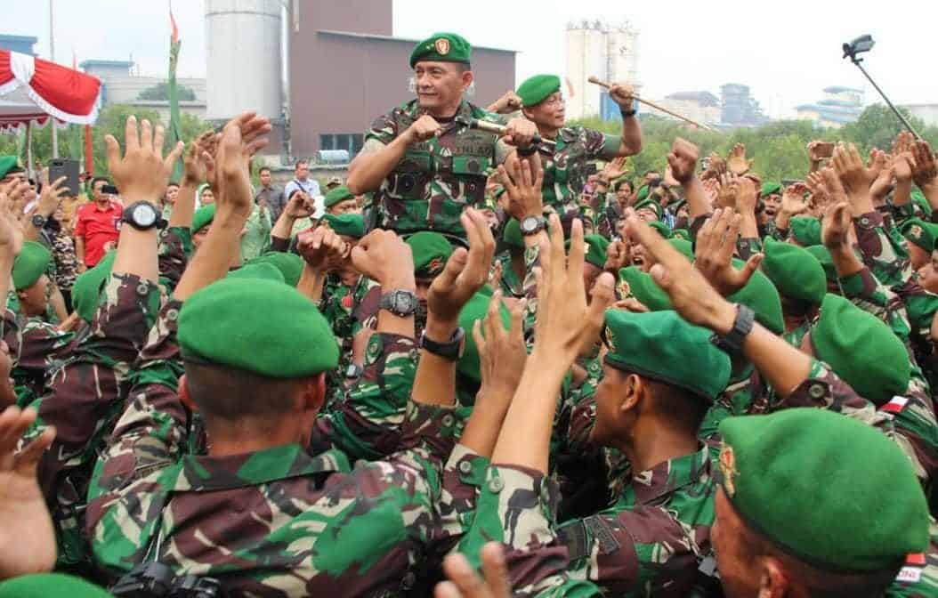 Amankan Perbatasan RI-RDTL, Yonif 132 Diberangkatkan Pangdam I/BB