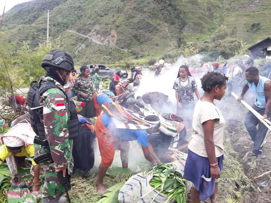 Yamoben Wonda : Beruntung, Kehadiran Bapak-bapak TNI jadi Penengah Musyawarah