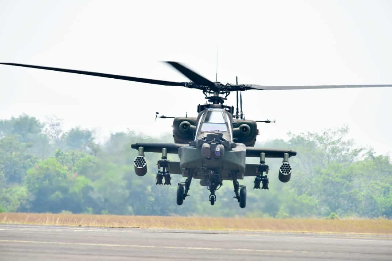 Heli Apache AH-64E Unjuk Kemampuan di Kartika Yudha 2019