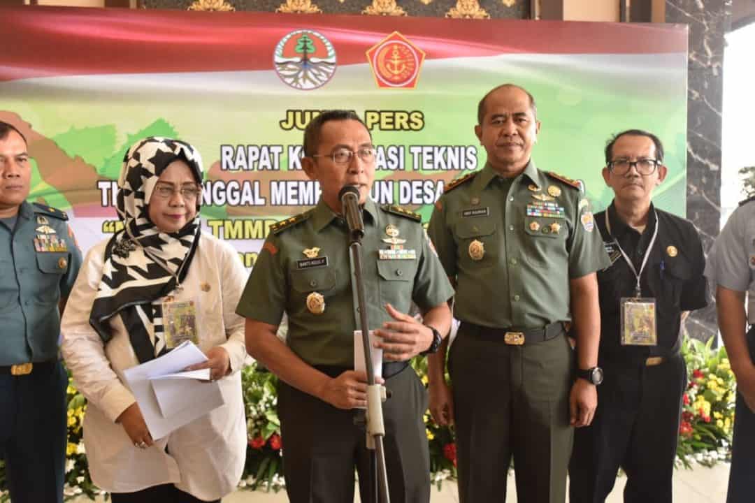 Bantu Percepat Pembangunan, TMMD ke-106, TNI Gandeng Kementerian LHK Bantu Percepat Pembangunan, TMMD ke-106, TNI Gandeng Kementerian LHK