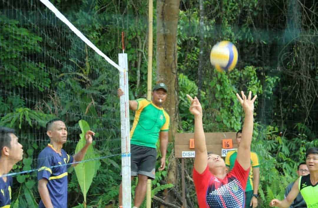 Pacu Semangat Pemuda Malinau, Satgas Yonif 303 Gelar Pamtas Cup 2019