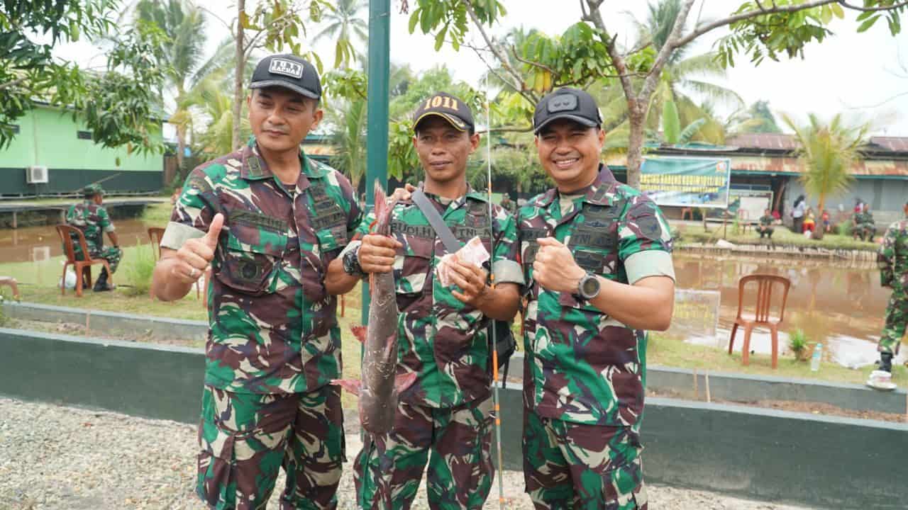 Ajak Mancing Bareng, Kodim 1011/Klk Bangun Sinergitas Insan Pers