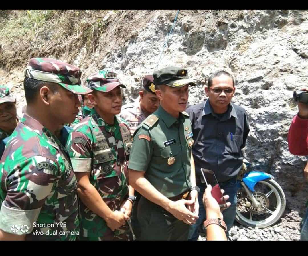 Pastikan Tepat Sasaran, Tim Wasev TNI AD Tinjau TMMD ke 106 Kodim 0814/Jombang
