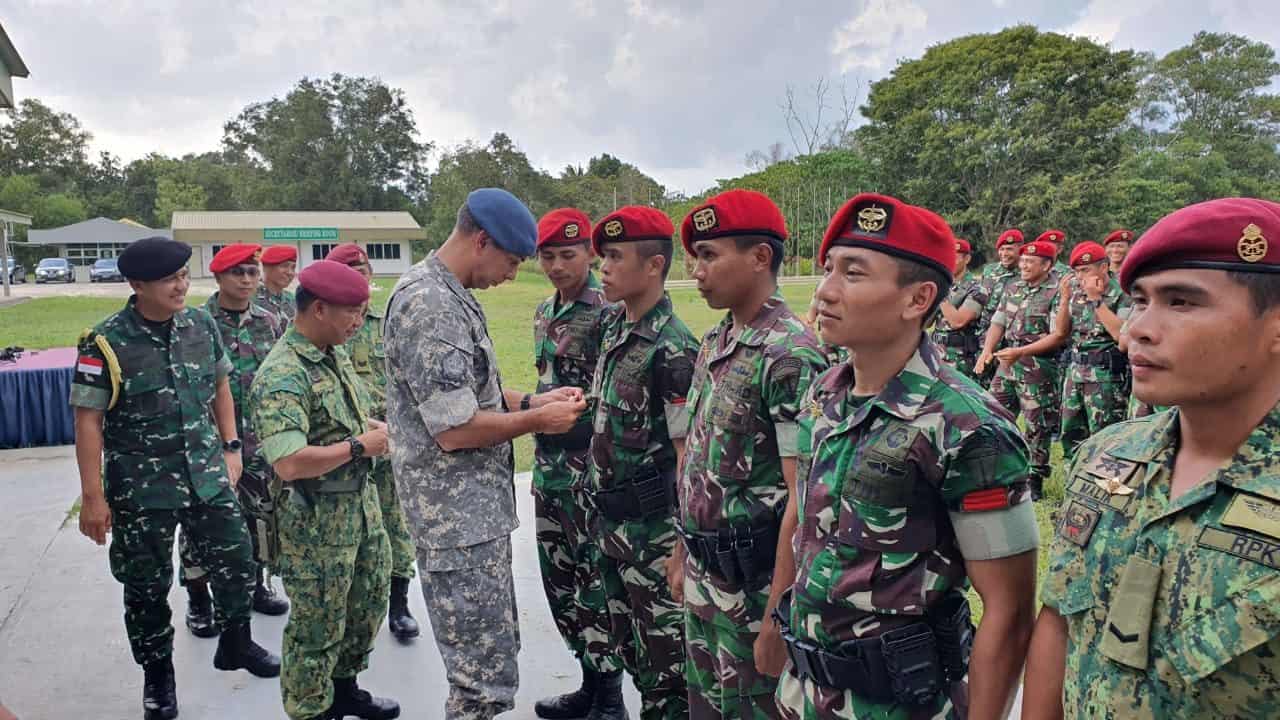 Latma Petir Sakti 2019, Tingkatkan Profesionalisme dan Hubungan Pasukan Elit Indonesia-Brunei