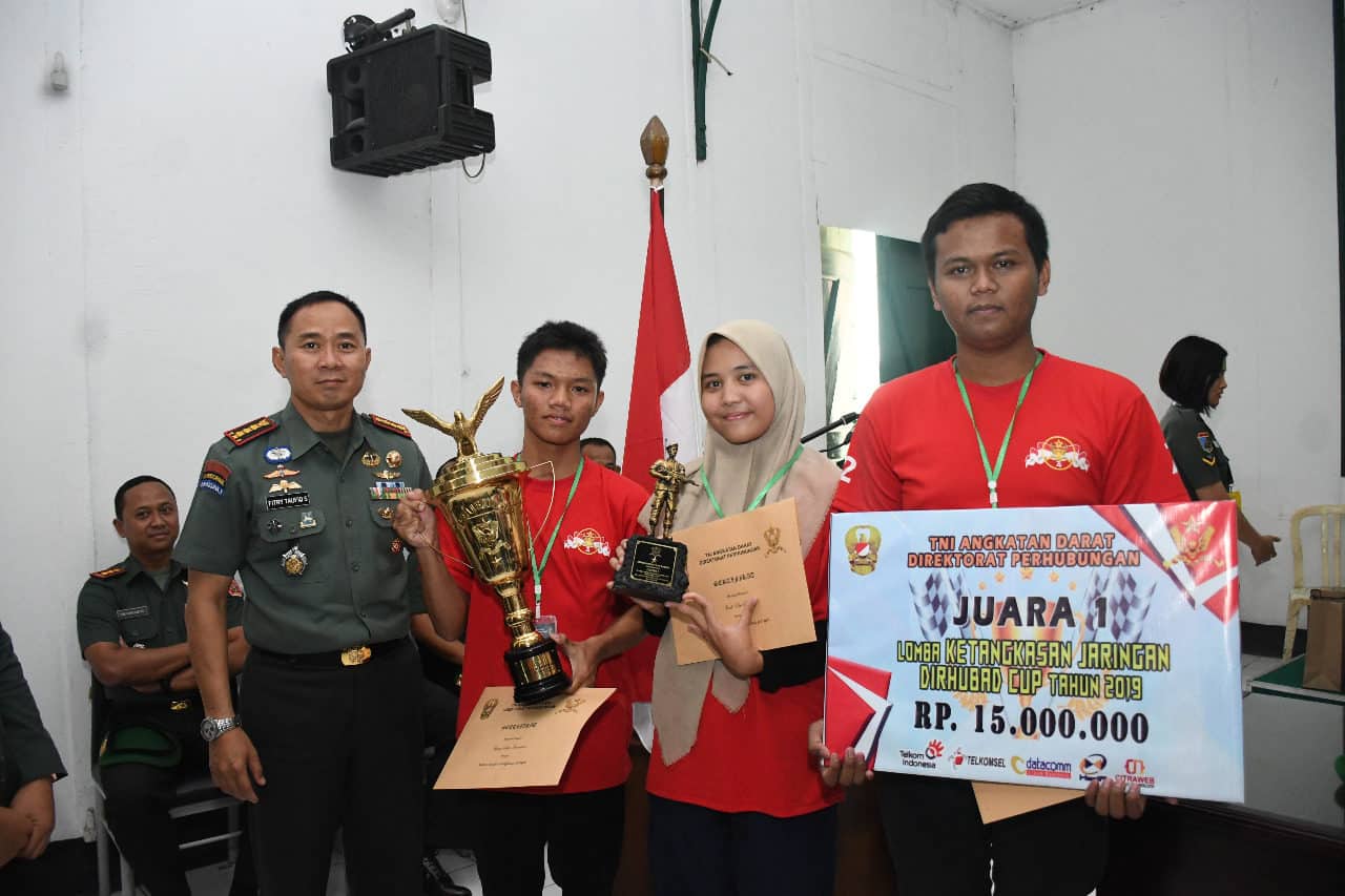 Lomba Ketangkasan Jaringan Dirhubad Cup, Siapkan SDM yang Handal di Era Revolusi Industri 4.0