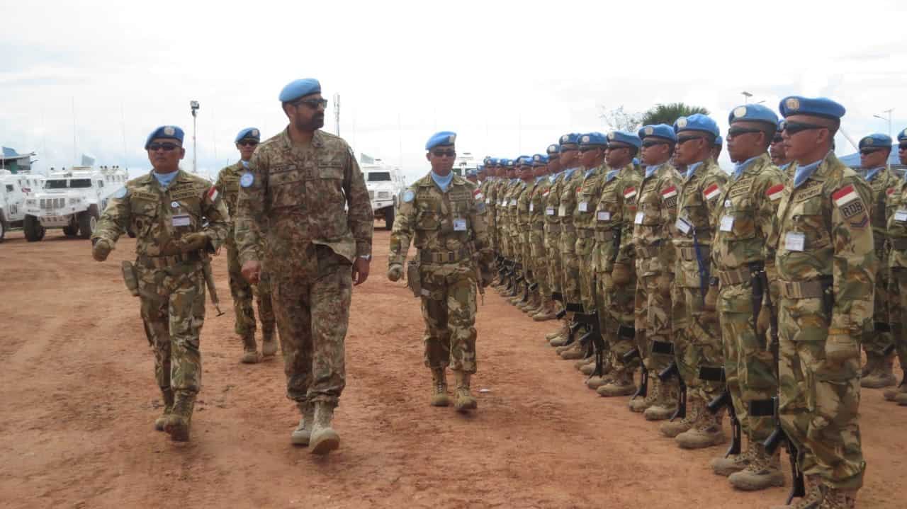 Dansektor MONUSCO Pimpin Serah Terima Satgas Indo RDB