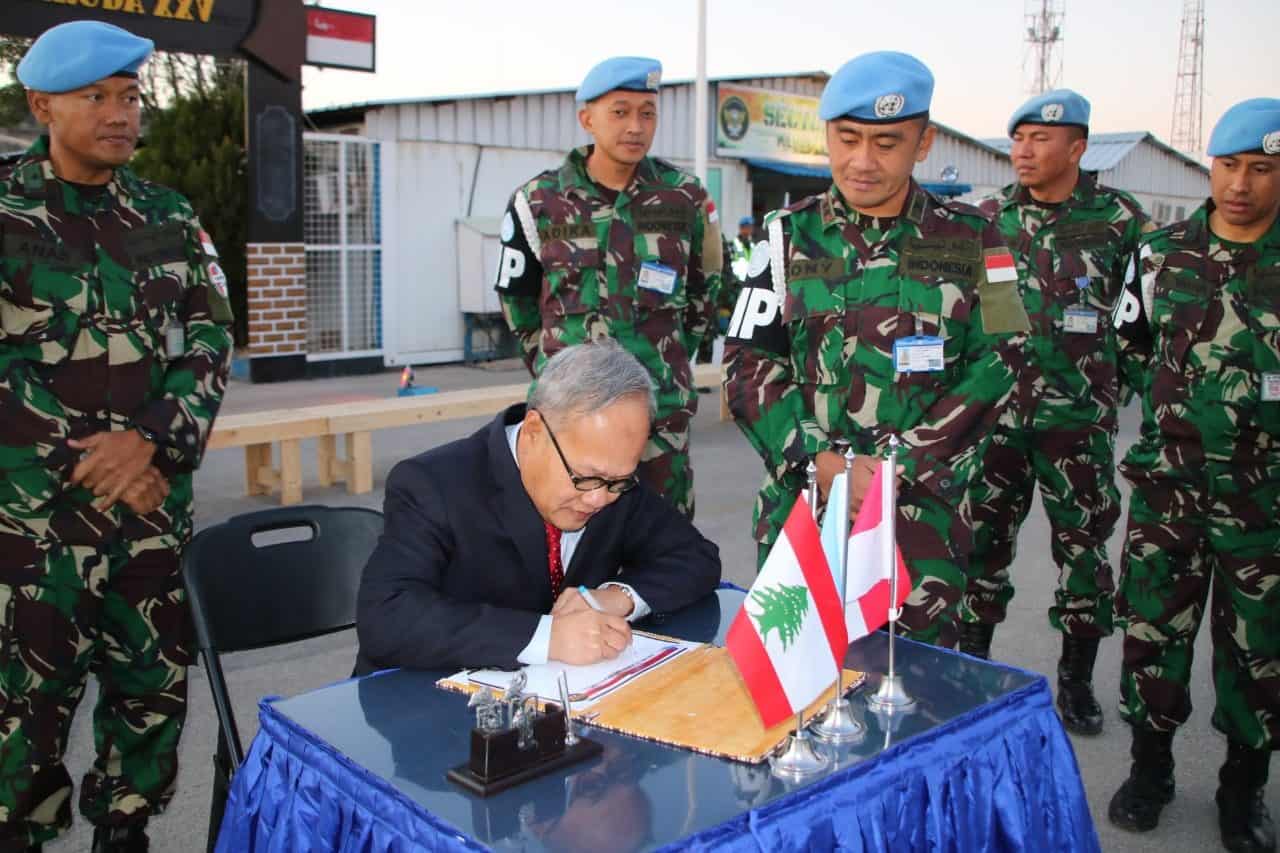 Dubes RI Untuk Lebanon Bangga Kinerja Satgas MPU Konga UNIFIL