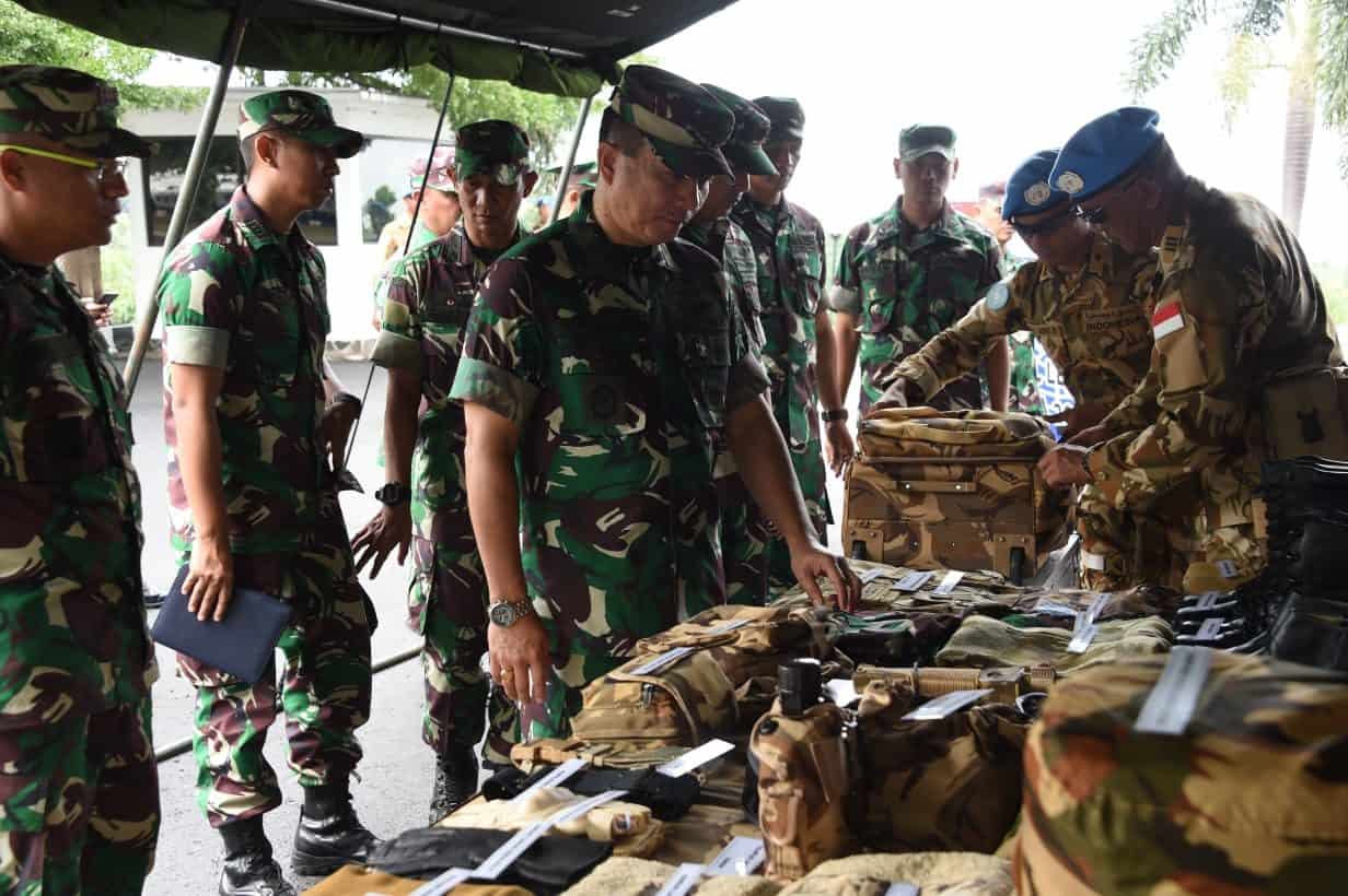 8 Satgas TNI Siap Berangkat Jalankan Misi Konga UNIFIL