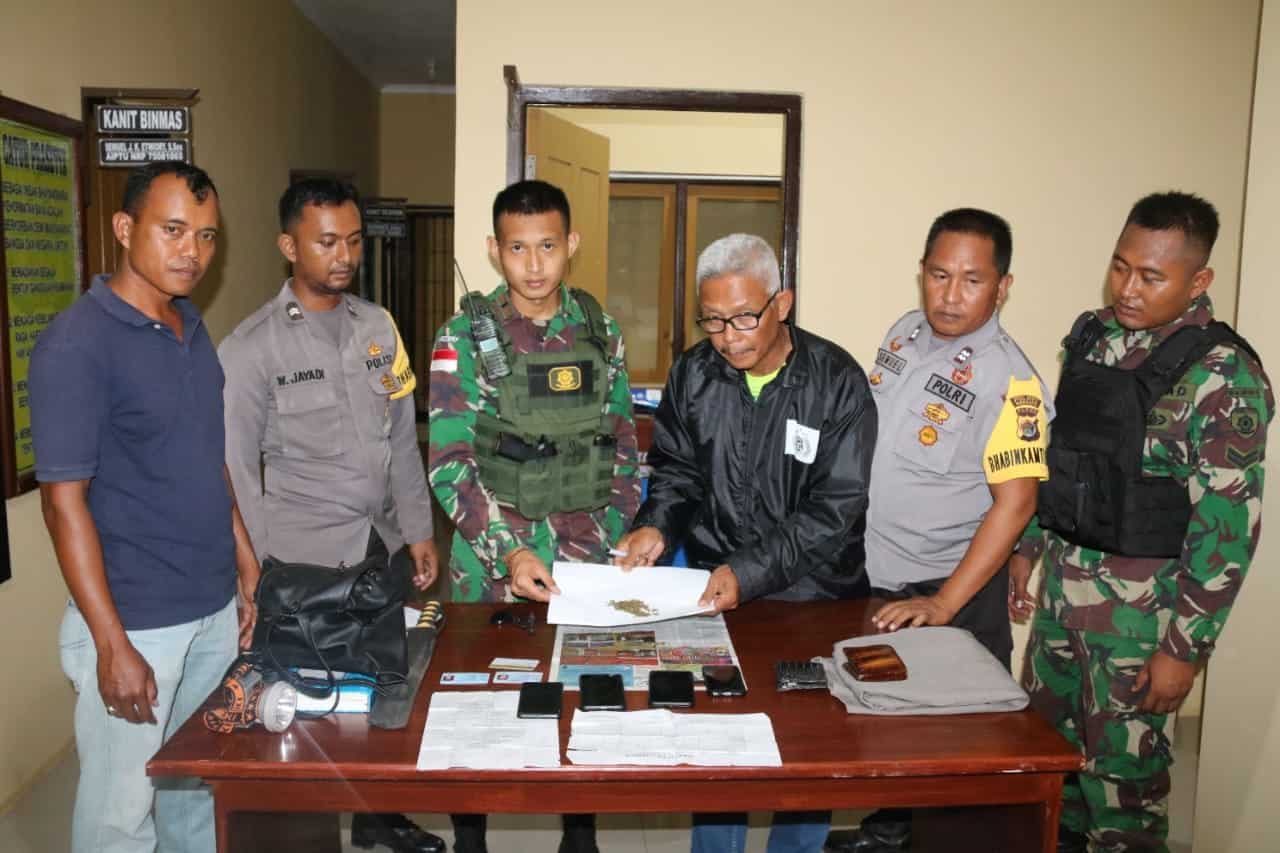 Kedapatan Bawa Ganja, Lima Pemuda Merauke Diamankan Satgas Yonif MR 411/PDW Kostrad