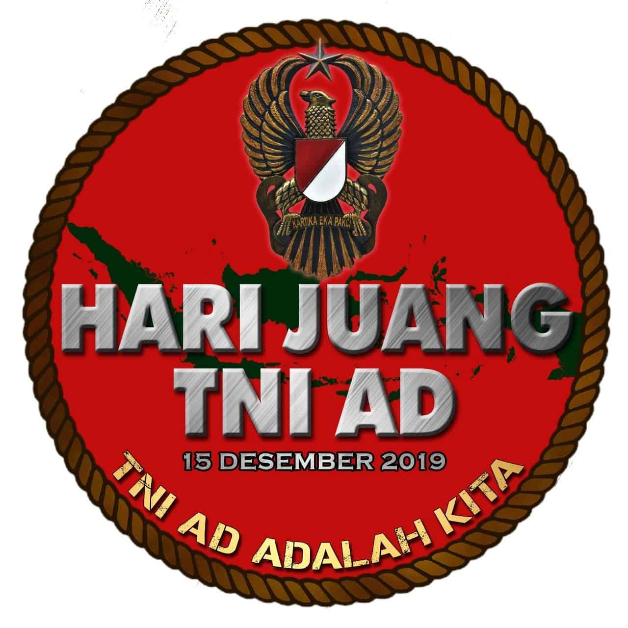 LOGO DAN BANNER HARI JUANG TNI AD