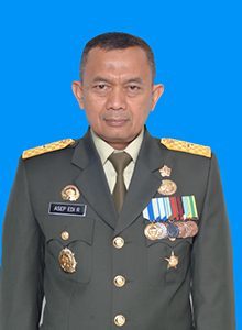 Brigjen TNI Ir. Asep Edi Rosidin, MDA. Pejabat Kotama dan Balakpus