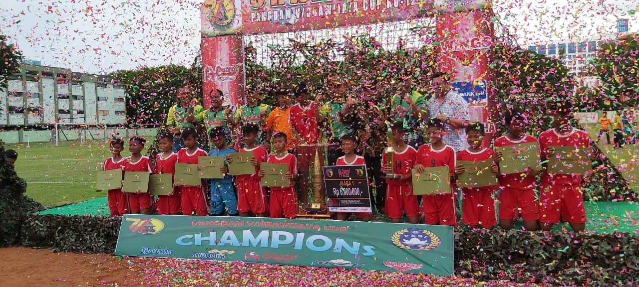 Turnamen Piala Pangdam V/Brw Jaring Bibit Pesepak Bola.