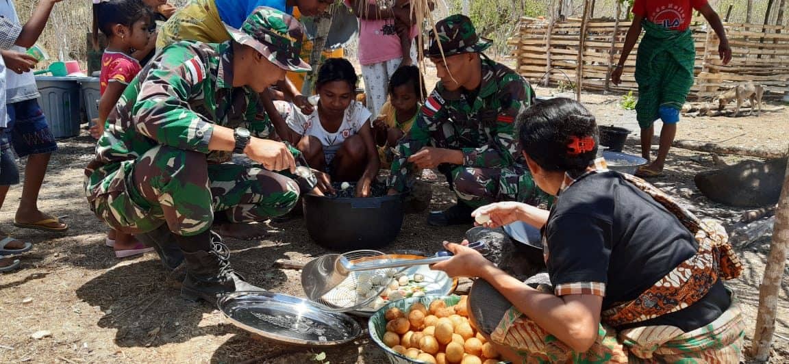 Satgas Yonif 142 Jadikan Pisang Dongkrak Ekonomi di Perbatasan RI-RDTL