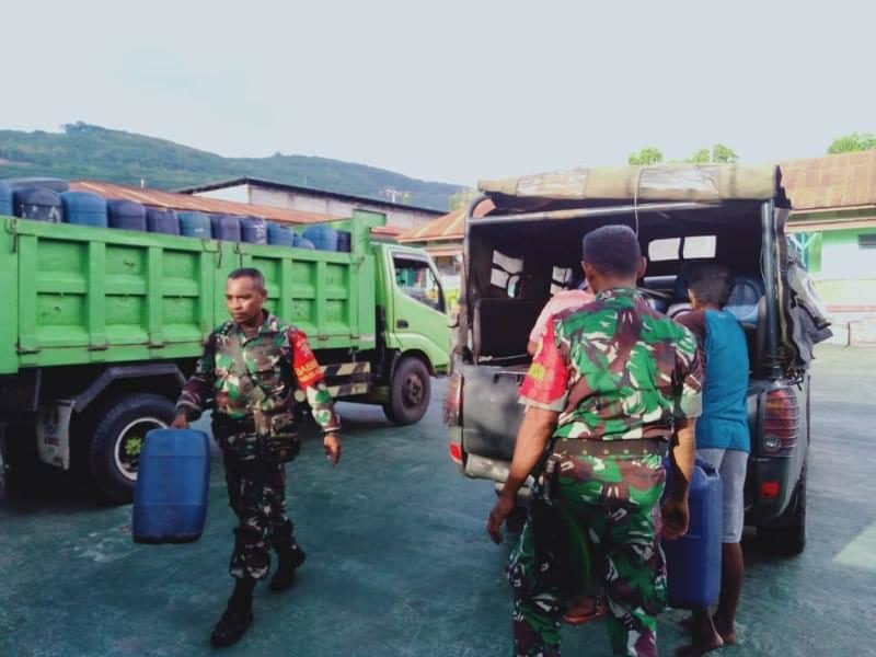 Kodim 1622/Alor Gagalkan Penyelundupan Ribuan Liter BBM