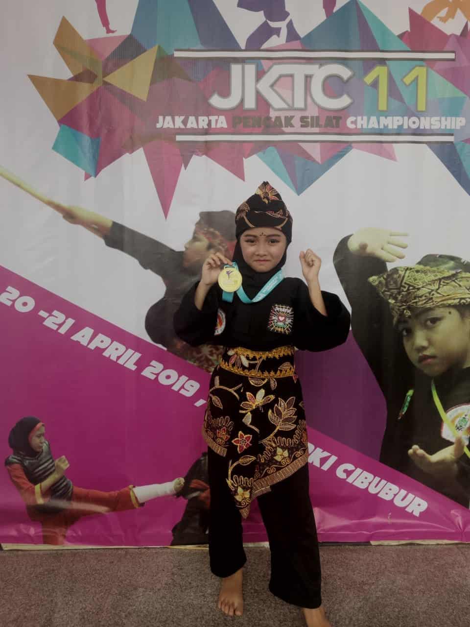 Aurora Sang Juara Silat, Ingin Jadi Kopassus