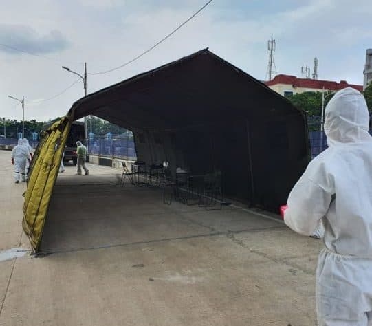 Urai Antrian, Bekangdam Jaya Dirikan Tenda Di Zona Merah COVID-19