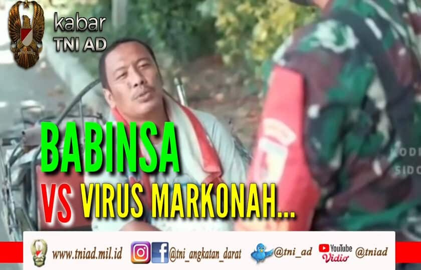 Babinsa VS Virus Markonah