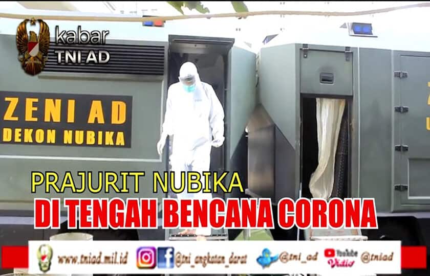 Prajurit Nubika di Tengah Bencana Corona | KABAR TNI AD